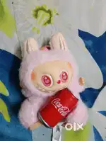 Labubu.                   Rare coca-cola edition with colour full eyes