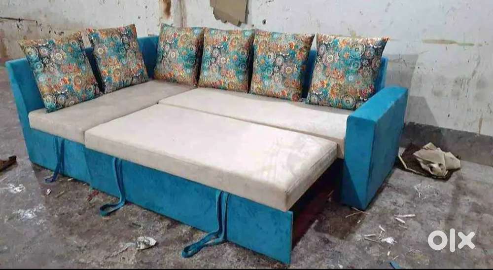 New brand l sofa cum bed luxury living