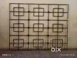 Black Iron Window Grills with 1cm thickness 1.15 sqm