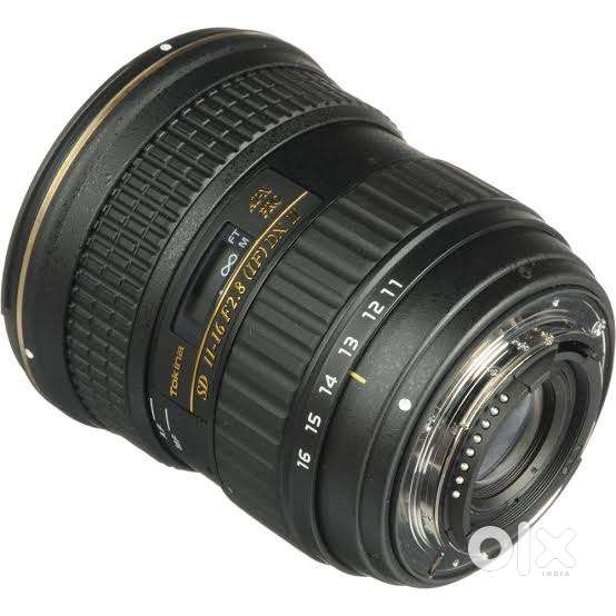 Nikon mount Tokina AT-X 116 PRO DX-II 11-16mm f/2.8 Lens