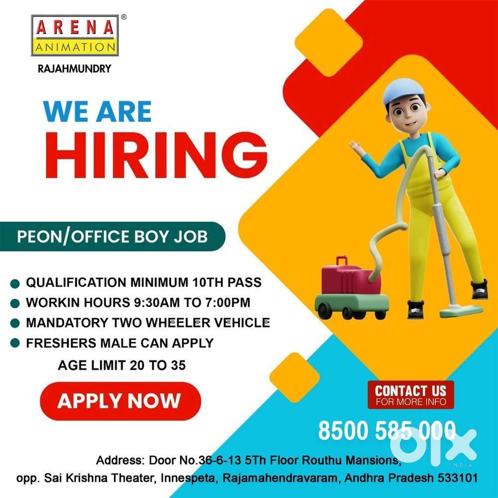Office Boy and peon