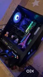 Gaming Computer RGB cabinate, RGB Fans, RGB RAM (ONLY PC)