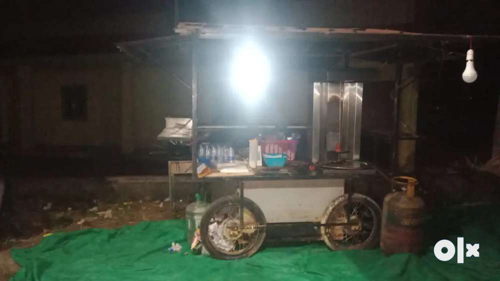Food cart with Shawarma Machine on rent