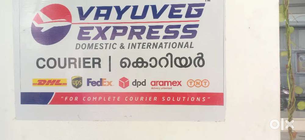 Driver wanted for a courier service company at kaloor