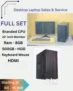 Chennai  NEW Branded i3-i5-i7 Desktop Laptop Sales & Service  New Full