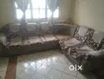 FIVE SEATER L SHAPE SOFA SET