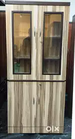 Bowzar New Wooden Bookshelf Cupboard Wardrobe FREE HOME DELIVERY