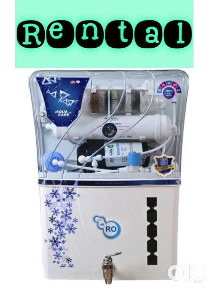 Water purifier available on rent