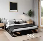 Bed and cushion
