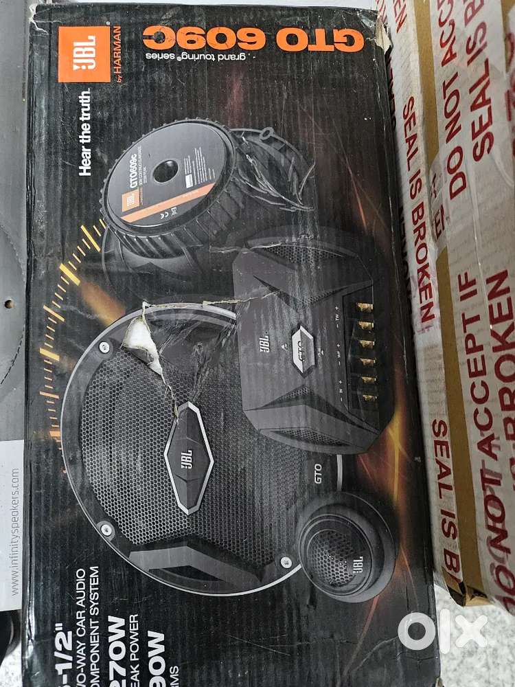 JBL GTO609C Car Component Speakers  Amazon Open Box Material