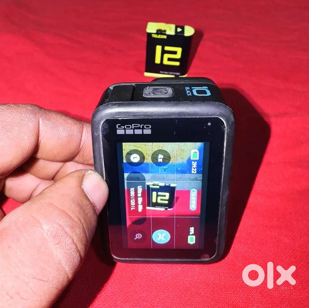 Go pro 10 4k recording camera.