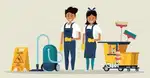 Housekeeping staff on daily basis