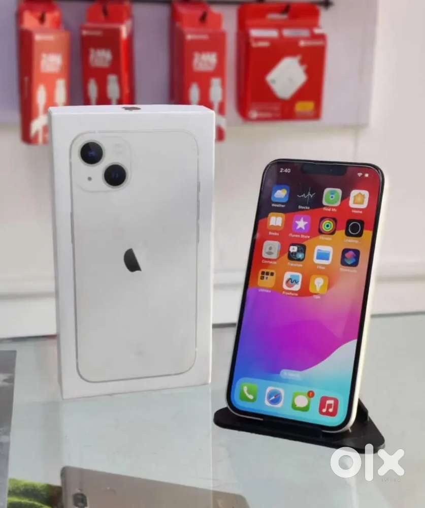 iPhone 13 used phone under warranty with bill box and all accessories