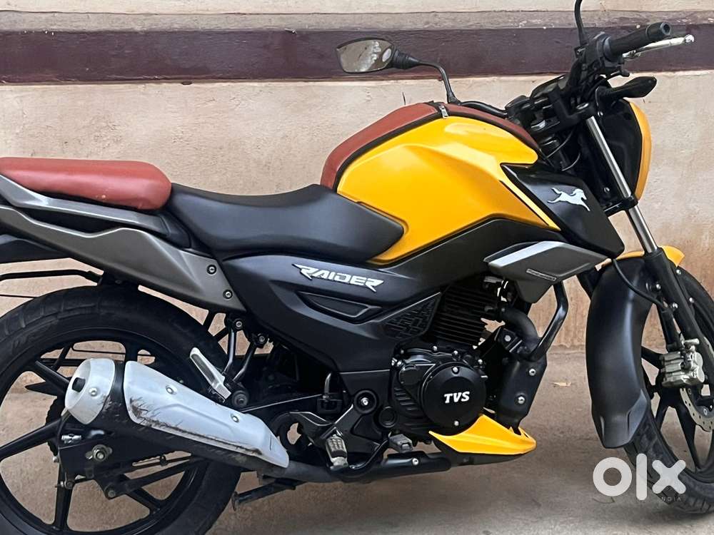 TVS RAIDER FIERY YELLOW DISC 125cc