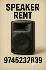 speakers rent