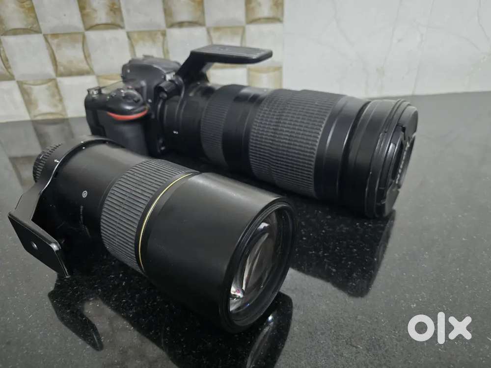 Nikkon D500 Body + 200-500 mm Lense + 300 mm Lense