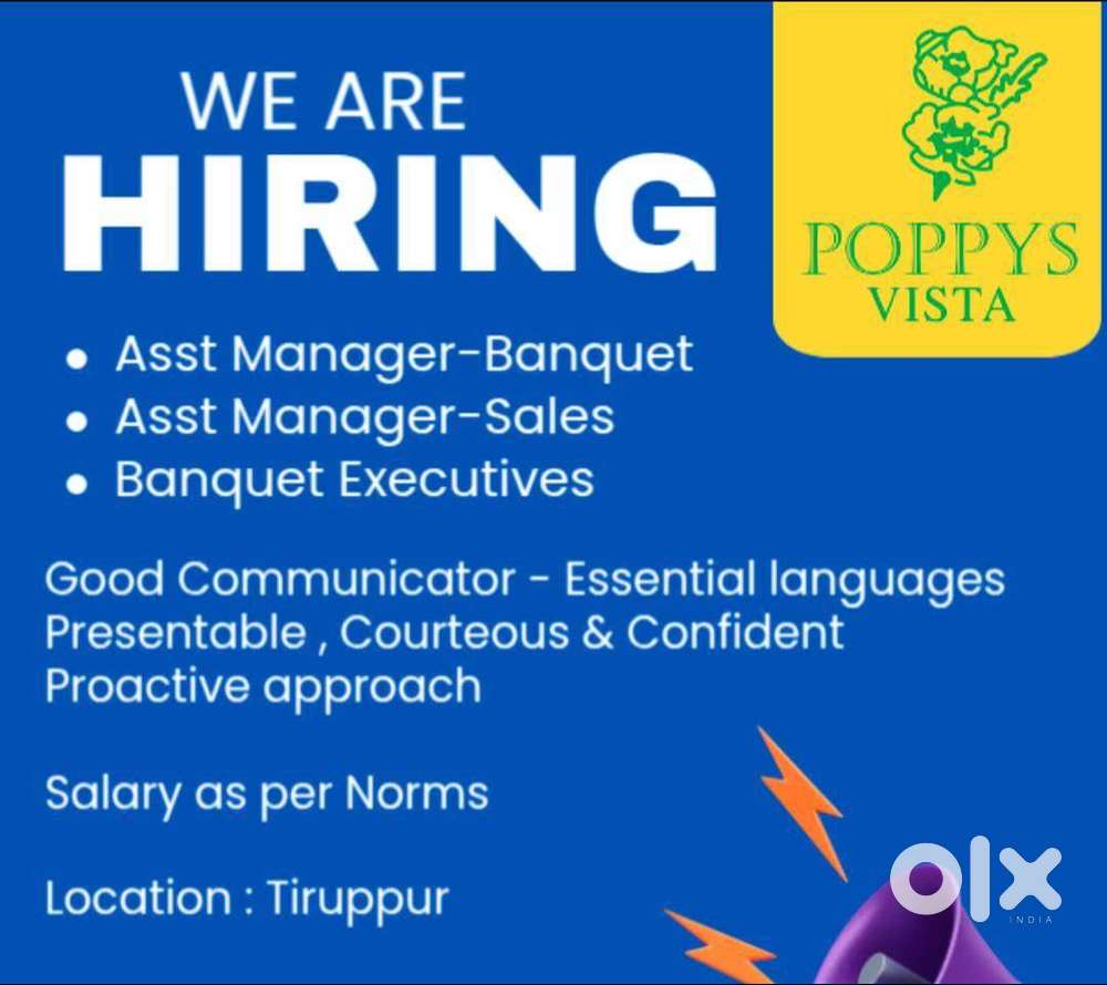 Asst Banqut and Sales Manager , Banquet Executive