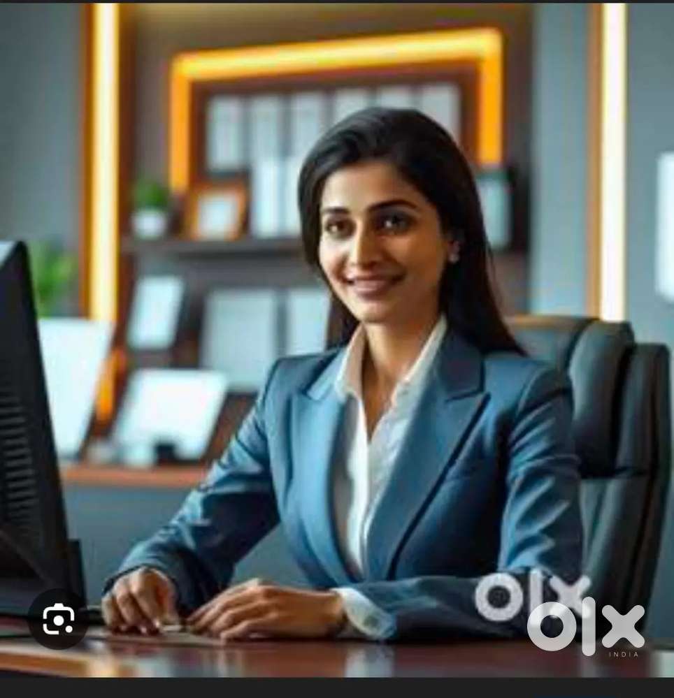 Office sitting job female staff requirement