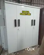 HAMZA FURNITURE NEW DESIGNER STYLISH  LOOK 4 DOOR PARTICLE WARDROBE