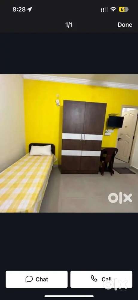 Furnished room available only for bachelor in sakchi