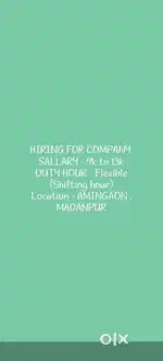 Urgent hiring for Company