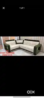 Premium quality L shape sofa set available in starf premium furniture