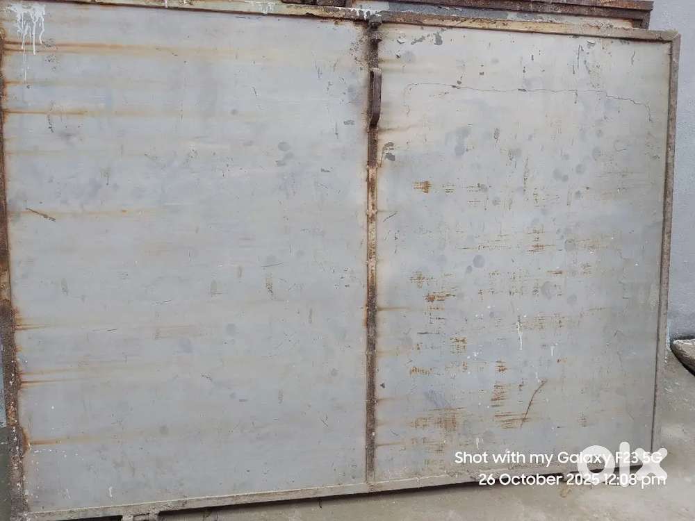 Iron gate for garage