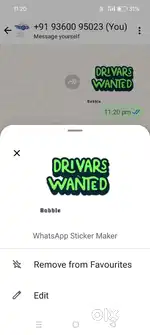 Pickup  &eigher driver  Wanted
