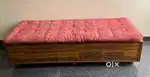 Wooden Diwan with storage