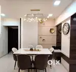 Complete Flat Shop Showroom with Wooden Furniture, POP, and Paint Work