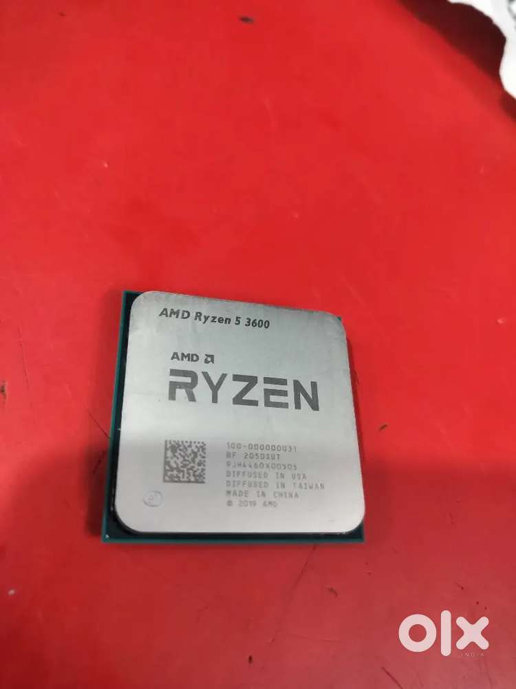 Amd Ryzen 5 3600 processor perfect working and new looking condition