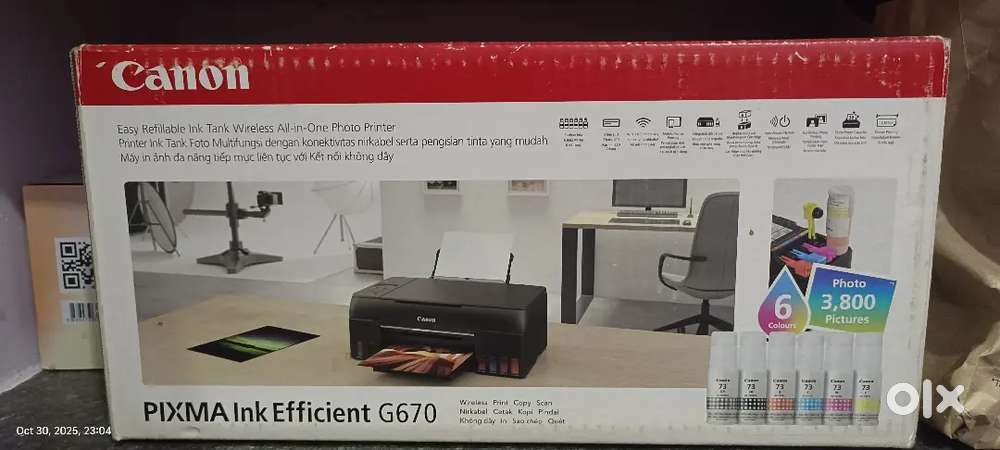 Canon pixma G670 colour printer
