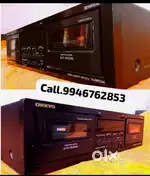 Cassette deck onkyo stereo