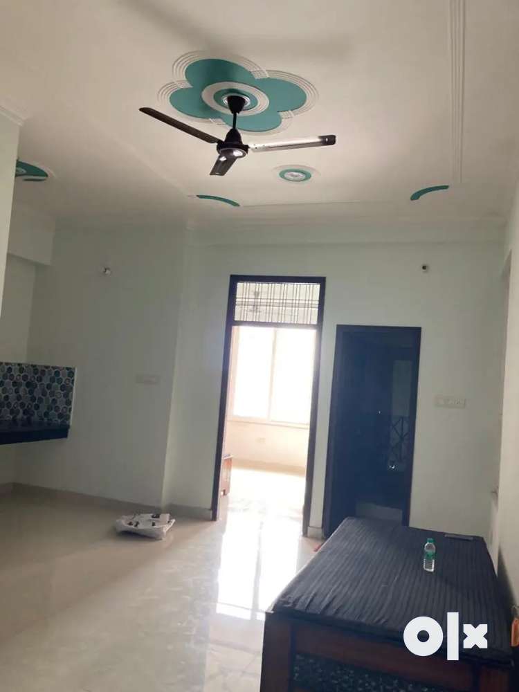 Rent for 1 bhk with AC ,fans,curtain rod,bed etc.