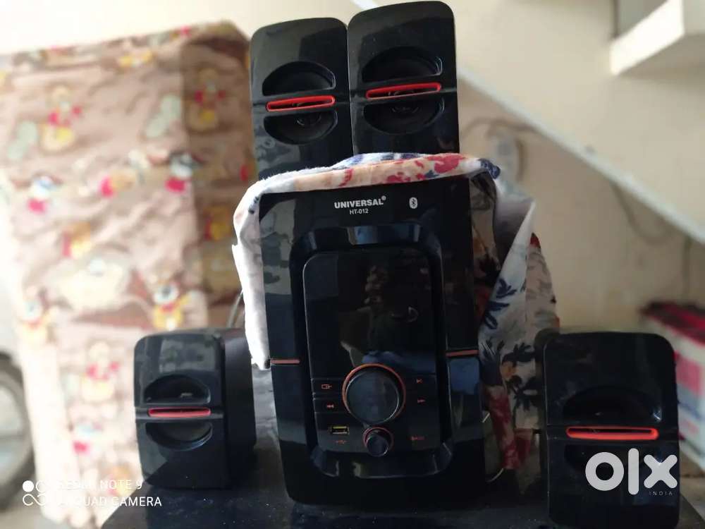 Universal 4.1 bluetooth home theatre.
