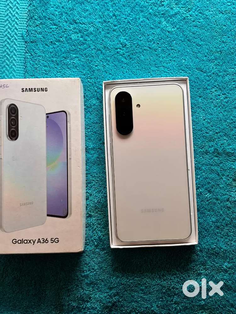 Sam A36 5g 256gb 1 month use full box my g purchased upgrade to iphone