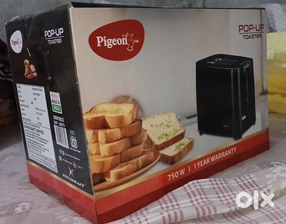 I'm selling pop up toaster and 7.5 liter cooker
