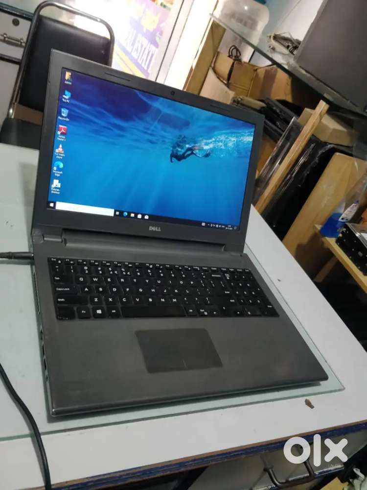 Dell Inspiron + i3 4th gen + 4GB RAM + 256GB SSD + with Windows 10