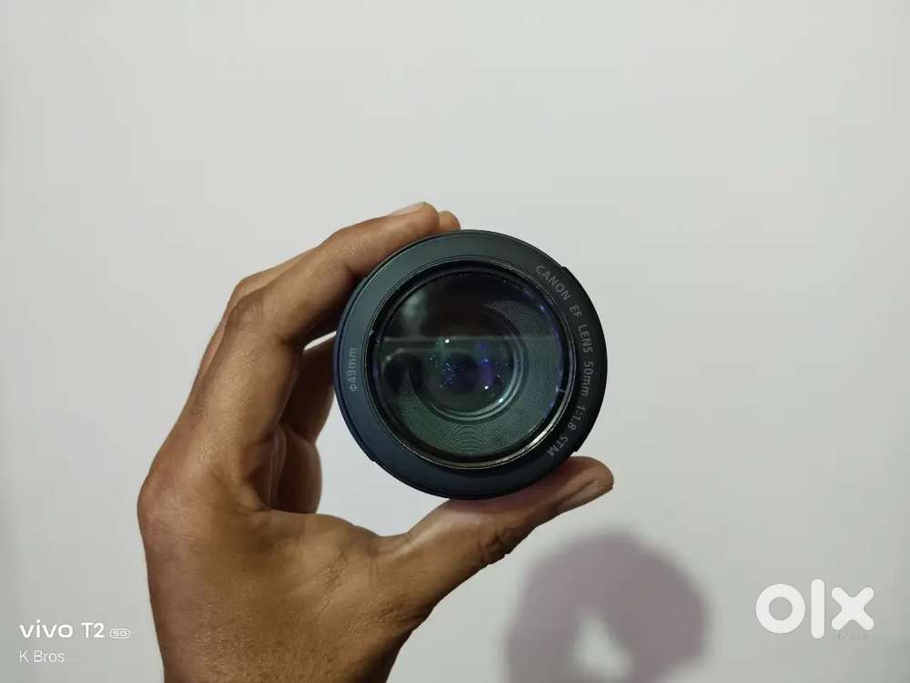 Canon 6D mark 2 and 50mm lens f1.8