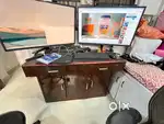 Study/ Computer table with complimentary two chairs