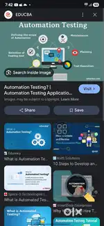 Automation  test engineer