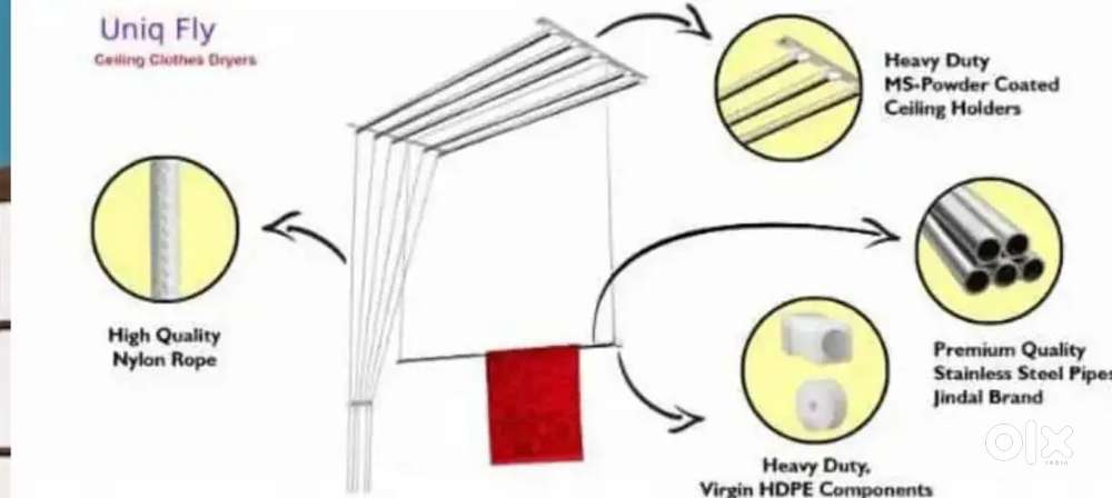 SS CLOTHES DRYING HANGERS