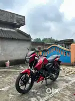 BS4 TVS Apache 160 RTR with red & black colour  combination