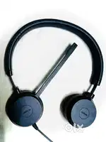 Jabra Evolve 20 Ms Stereo in Ear, Wired, Black, Headset with Mic