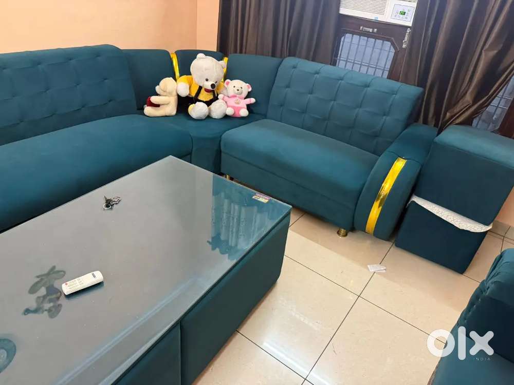 Sofa set with centre table and seti