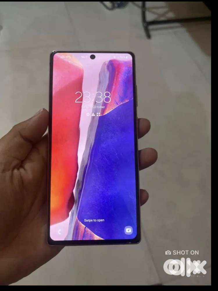 Samsung note 20 .8gb Ram 256 storage  original display  Rs.15000