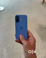 Iphone 16 5G 128gb  blue colour 8 month used