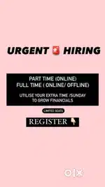 Online part time work
