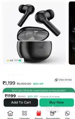 Boat supreme high bass earbuds