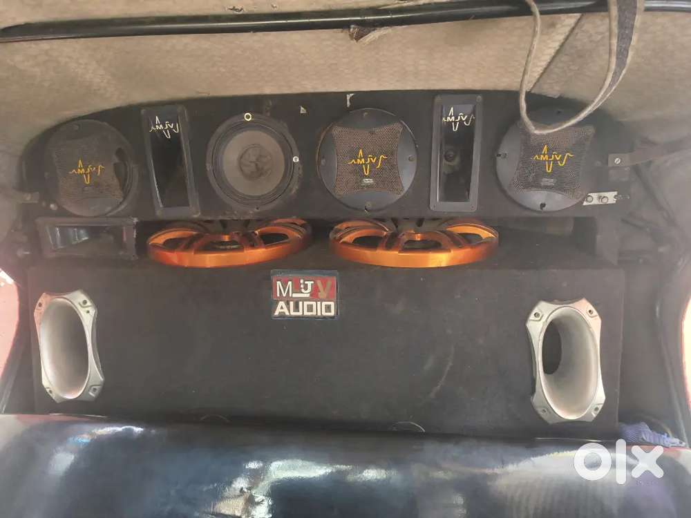 MJv audio saree char speaker ek empli 4ek Monu block one channel